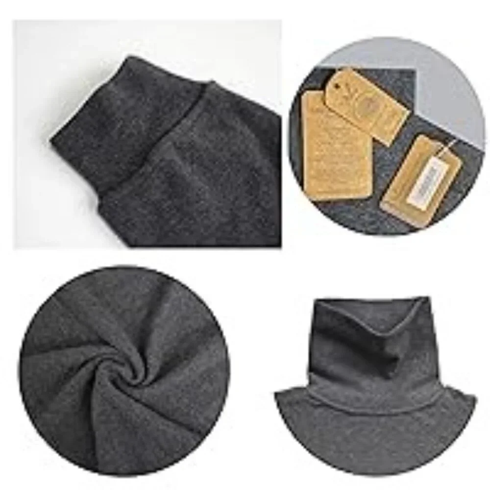 Maks Mens Casual Cotton Turtleneck Pullover Sweater Interlock Knit Combed Size S - Picture 4 of 6